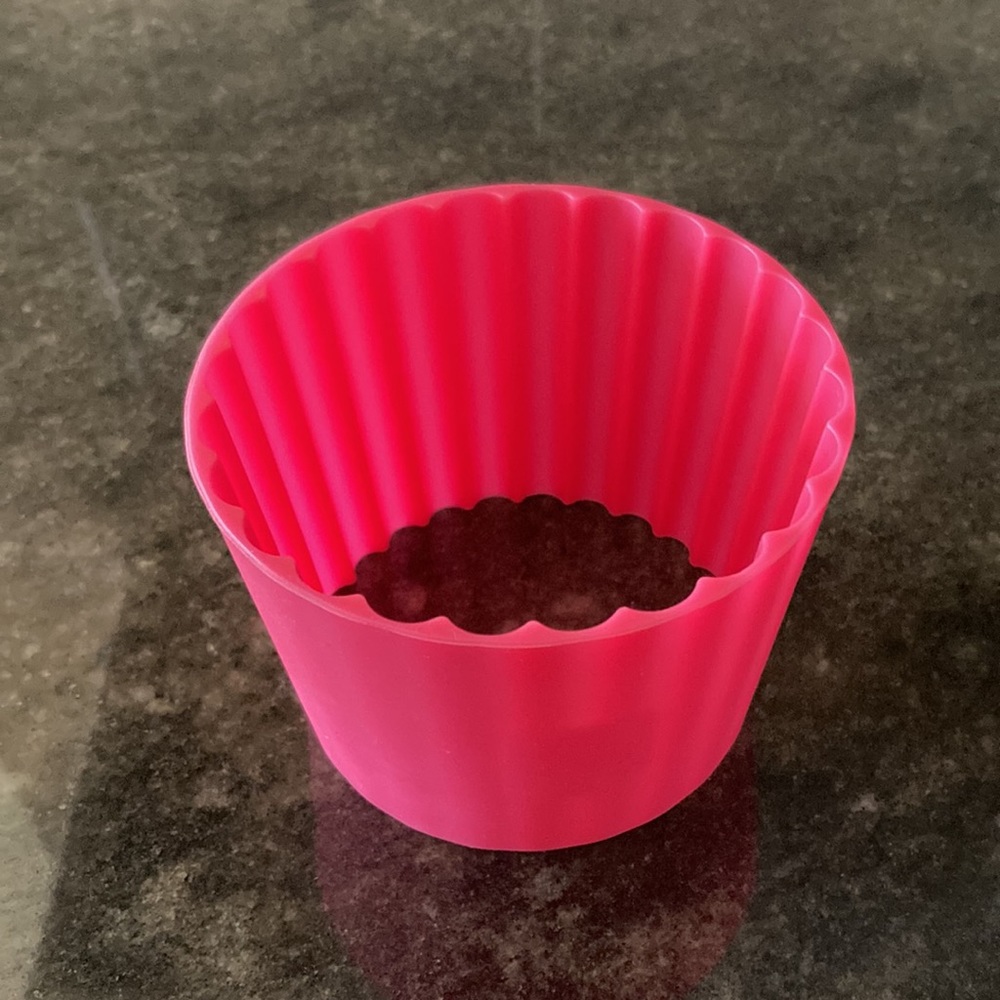 Pink flower tumbler travel mug - Picture 4 of 6